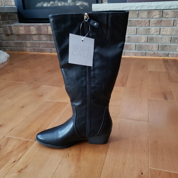 NWOB Dr. Scholl's Women's Brilliance Wide Calf Riding Boot - Picture 6 of 12